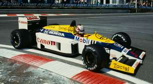 F1: Nigel Mansell irá pilotar Williams FW11 restaurada