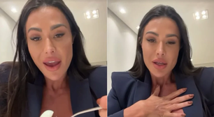 Gracyanne Barbosa desabafa sobre culto com Pablo Marçal e especulações sobre estar com depressão