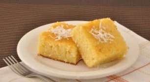 Bolo de mandioca crua com coco: não deixe de experimentar essa delícia