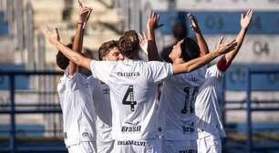 Santos goleia Fortaleza e retoma caminho das vitórias no Brasileiro Sub-20