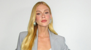 Marina Ruy Barbosa usa look cinza fashion em 'Vale Tudo'