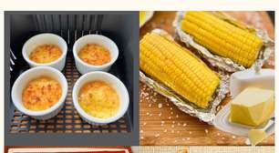 5 receitas juninas na Airfryer, fáceis, com lista de compras