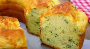 Bolo salgado econômico: ótima receita para substituir o pão francês no café da manhã