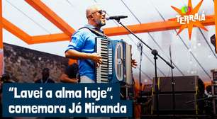Jó Miranda celebra show especial no Terraiá 2025: 'lavei até a alma hoje'