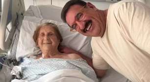 Mãe de Ratinho vai para o hospital