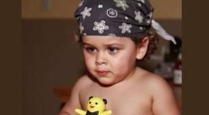 Há cerca de 55 anos, esse bebê bochechudo, de olhar penetrante e bandana no cabelo jamais imaginou que seria famoso vilão em novela da Globo. Reconhece?