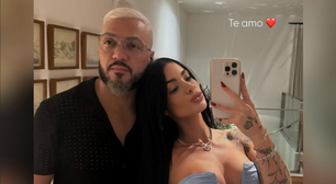 Namorada de Belo fala sobre casamento e revela presente inusitado de Dia dos Namorados