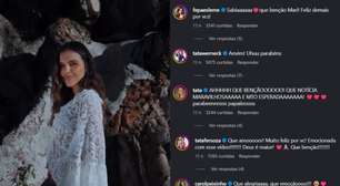A publicação de Tata Wernek após Mariana Rios divulgar gravidez