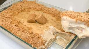 Pavê de paçoca para, receita destaque do mês de junho
