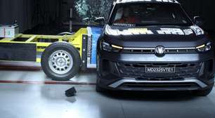 Volkswagen Tera consegue nota máxima em teste de colisão