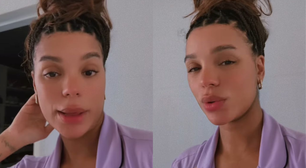 Esposa de Ludmilla abre o coração e desabafa sobre reta final do puerpério: 'Acabando'