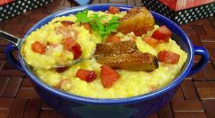 Canjiquinha salgada: experimente o prato cremoso e cheio de sabor
