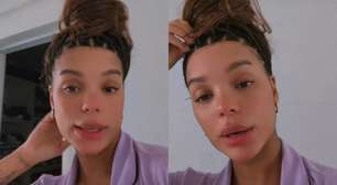 Brunna Gonçalves expõe expectativa para o fim do puerpério: 'Contando os dias'