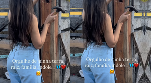 Atitude da esposa de Amado Batista chama à atenção nas redes sociais