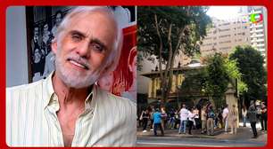 Fãs, famosos e familiares se despedem de Francisco Cuoco em São Paulo