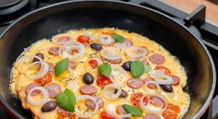 Pizza de frigideira fácil e deliciosa para conquistar todo mundo na hora do lanche