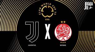 Juventus x Wydad: onde assistir, escalações e arbitragem