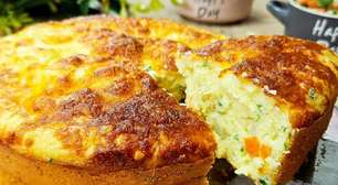 Torta de legumes com uma levinha e que vai agradar toda sua família