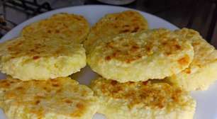 Pão de frigideira sem farinha de trigo que fica pronto em apenas 5 minutos para o lanche da tarde