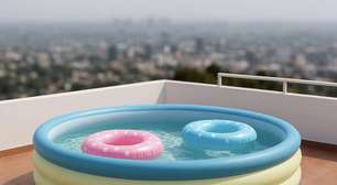 Achei que seria uma boa ideia colocar uma piscina removível no meu terraço: essas são as razões pelas quais não fiz isso no final