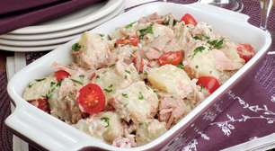 Salada de batata com atum: prato saudável e saboroso