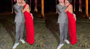 Filho de Faustão, João Silva aparece com nova namorada em casamento