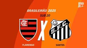 Flamengo x Santos (Sub-20): onde assistir, escalações e arbitragem