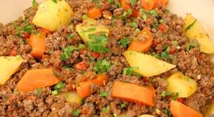 Carne moída refogada com legumes da vovó: dica simples para deixar mais gostoso