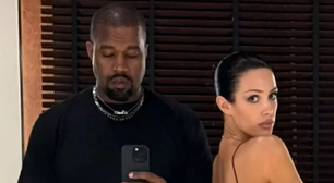 Esposa do Kanye West vira manchete com look feito de doces em NY