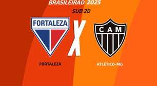 Fortaleza x Atlético, Brasileiro Sub-20: onde assistir e escalações