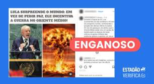 Lula não condenou e nem declarou apoio ao governo iraniano no G7