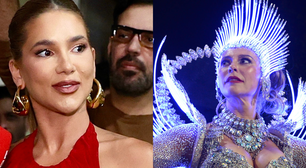 Grande Rio 'resgata' Paolla Oliveira em post na web e Virgínia Fonseca é alfinetada: 'A verdadeira rainha'
