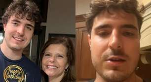 Filho de Gugu Liberato se surpreende com presente da mãe: 'Segredo por 18 anos'
