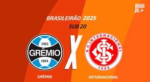 Grêmio x Internacional pelo sub-20: onde assistir, escalações e arbitragem