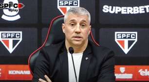 Crespo é apresentado no São Paulo e diz ser 'treinador melhor do que antes'