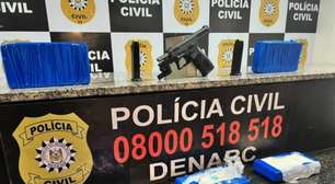 Operação "Nomias" prende 4 e apreende drogas e arma na Região Metropolitana de Porto Alegre
