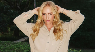 Angélica acerta com look em tons terrosos