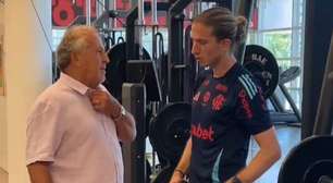 Zico, sobre Flamengo x Bayern: 'Para ser campeão, tem que passar por todos adversários'