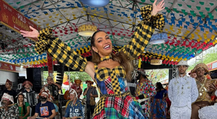 Patrícia Poeta mostra 3 ideias de look xadrez para Festa Junina