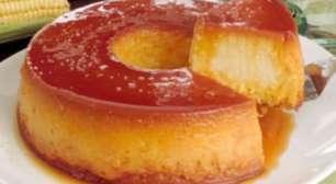 Pudim de milho cremoso: aproveite o sabor marcante dessa sobremesa junina
