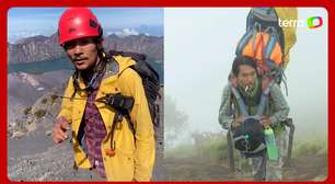 Voluntário que retirou corpo de brasileira de vulcão pede desculpas por não trazê-la viva