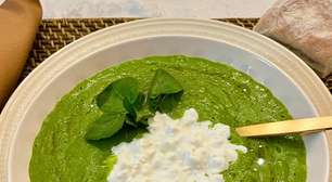 Sopa cremosa de agrião com batata: jantar rápido e nutritivo
