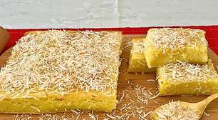 Bolo de mandioca cremoso com coco: fácil e irresistível