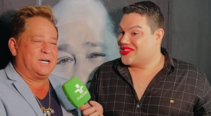 Cantor Leonardo tem crise de riso ao ver boca de repórter durante entrevista