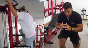 Personal trainer revela forma correta de usar graviton; veja