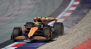 F1: Norris lidera TL1 na Áustria; Piastri é P2