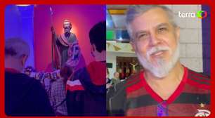 Torcedores do Flamengo pedem ajuda a São Judas Tadeu antes de duelo contra o Bayern de Munique