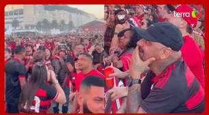 Veja as reações da torcida do Flamengo em Copacabana com gols do Bayern de Munique pelo Mundial