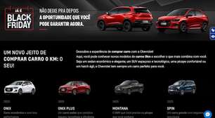 GM faz Black Friday fora de época para liquidar estoques de Onix e Tracker