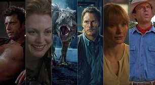 Os 6 filmes da franquia Jurassic World da menor para a maior bilheteria mundial